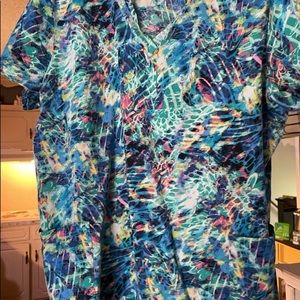 Gently used scrub top